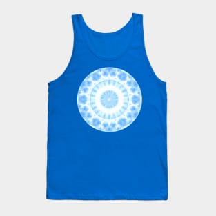 Kaleidoscope in blues Tank Top